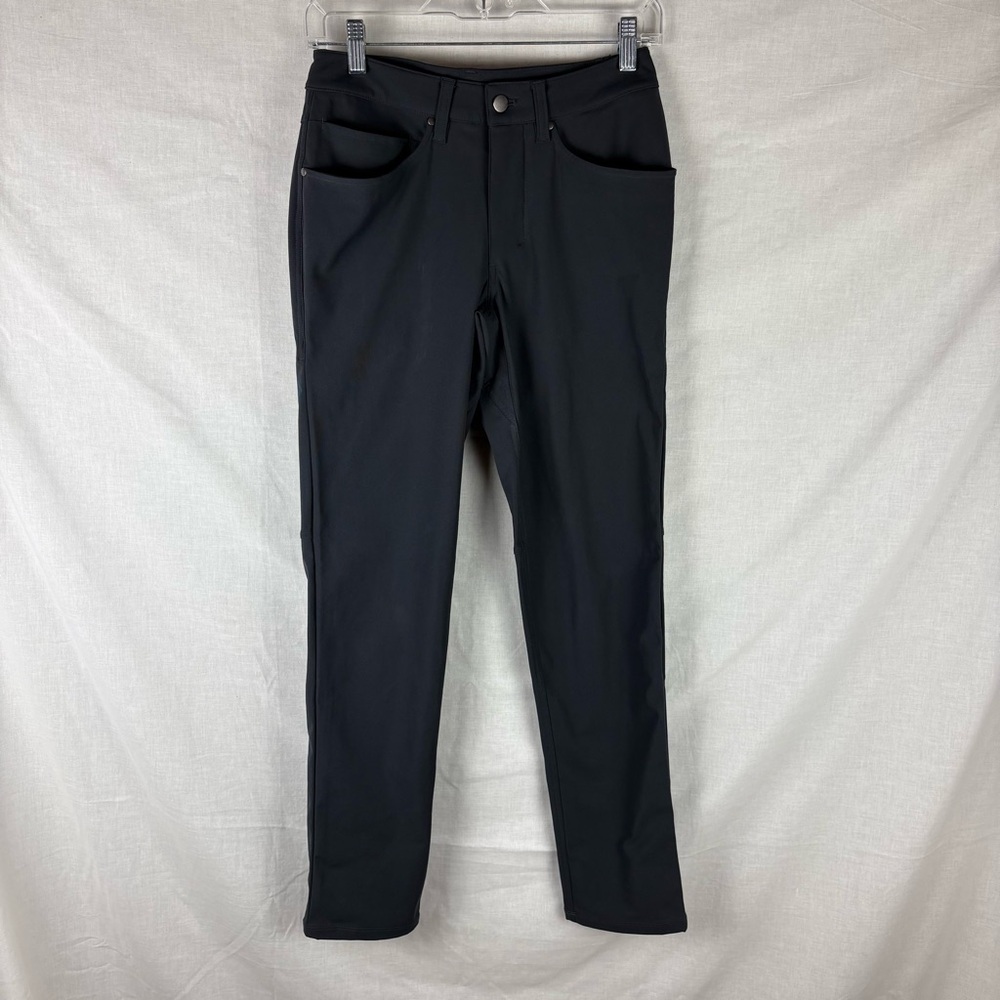 Lululemon Men’s ABC Classic-Fit 5 Pocket Pant Black Warpstreme Size 26